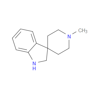 1,2-DIHYDRO-1'-METHYLSPIRO[3H-INDOLE-3,4'-PIPERIDINE]