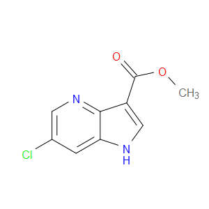 METHYL 6-CHLORO-1H-PYRROLO[3,2-B]PYRIDINE-3-CARBOXYLATE - Click Image to Close