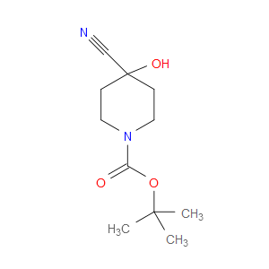 1-BOC-4-CYANO-4-HYDROXYPIPERIDINE - Click Image to Close