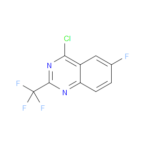 4-CHLORO-6-FLUORO-2-(TRIFLUOROMETHYL)QUINAZOLINE