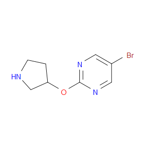 5-BROMO-2-(PYRROLIDIN-3-YLOXY)PYRIMIDINE - Click Image to Close
