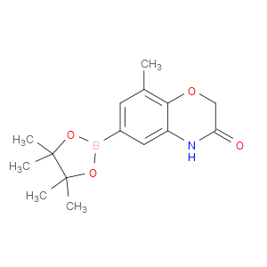 8-METHYL-6-(4,4,5,5-TETRAMETHYL-1,3,2-DIOXABOROLAN-2-YL)-2H-BENZO[B][1,4]OXAZIN-3(4H)-ONE - Click Image to Close