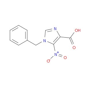 5-NITRO-1-(PHENYLMETHYL)-1H-IMIDAZOLE-4-CARBOXYLIC ACID - Click Image to Close
