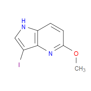 3-IODO-5-METHOXY-1H-PYRROLO[3,2-B]PYRIDINE