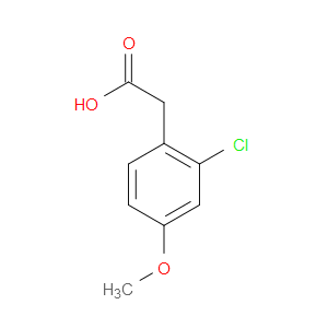 2-(2-CHLORO-4-METHOXYPHENYL)ACETIC ACID