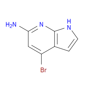 4-BROMO-1H-PYRROLO[2,3-B]PYRIDIN-6-AMINE - Click Image to Close