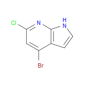 4-BROMO-6-CHLORO-1H-PYRROLO[2,3-B]PYRIDINE - Click Image to Close