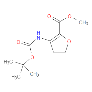 METHYL 3-((TERT-BUTOXYCARBONYL)AMINO)FURAN-2-CARBOXYLATE