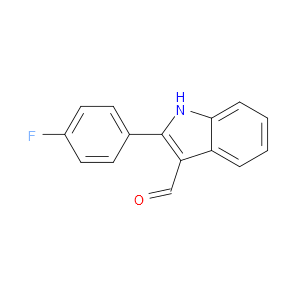 2-(4-FLUOROPHENYL)-1H-INDOLE-3-CARBALDEHYDE