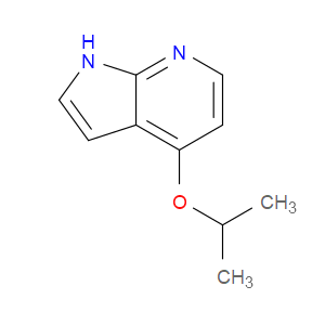 4-ISOPROPOXY-1H-PYRROLO[2,3-B]PYRIDINE