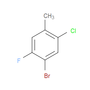 1-BROMO-5-CHLORO-2-FLUORO-4-METHYLBENZENE - Click Image to Close
