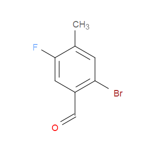2-BROMO-5-FLUORO-4-METHYLBENZALDEHYDE - Click Image to Close