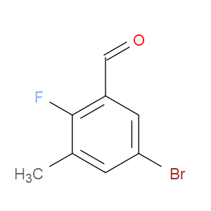 5-BROMO-2-FLUORO-3-METHYLBENZALDEHYDE