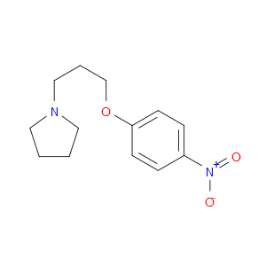 1-(3-(4-NITROPHENOXY)PROPYL)PYRROLIDINE