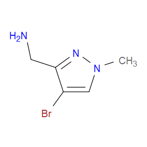 (4-BROMO-1-METHYL-1H-PYRAZOL-3-YL)METHANAMINE