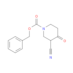 BENZYL 3-CYANO-4-OXOPIPERIDINE-1-CARBOXYLATE