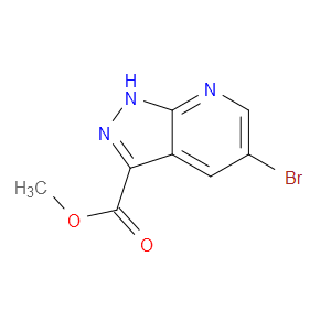 METHYL 5-BROMO-1H-PYRAZOLO[3,4-B]PYRIDINE-3-CARBOXYLATE