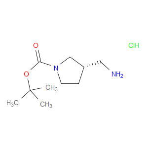 (S)-1-BOC-3-AMINOMETHYLPYRROLIDINE HYDROCHLORIDE - Click Image to Close
