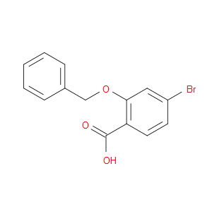 2-(BENZYLOXY)-4-BROMOBENZOIC ACID