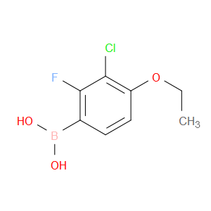 (3-CHLORO-4-ETHOXY-2-FLUOROPHENYL)BORONIC ACID