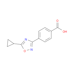 4-(5-CYCLOPROPYL-1,2,4-OXADIAZOL-3-YL)BENZOIC ACID