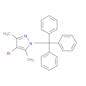 4-BROMO-3,5-DIMETHYL-1-TRITYL-1H-PYRAZOLE - Click Image to Close