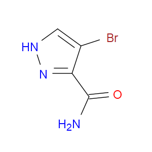 4-BROMO-1H-PYRAZOLE-3-CARBOXAMIDE - Click Image to Close