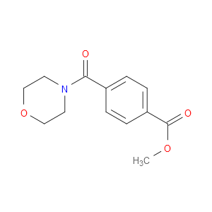 METHYL 4-(MORPHOLINE-4-CARBONYL)BENZOATE