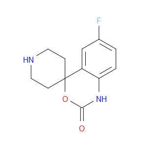 6-FLUOROSPIRO[4H-3,1-BENZOXAZINE-4,4'-PIPERIDIN]-2(1H)-ONE - Click Image to Close