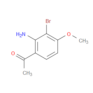 1-(2-AMINO-3-BROMO-4-METHOXYPHENYL)ETHANONE