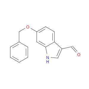 6-BENZYLOXYINDOLE-3-CARBALDEHYDE - Click Image to Close