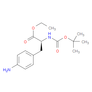 (S)-ETHYL 3-(4-AMINOPHENYL)-2-((TERT-BUTOXYCARBONYL)AMINO)PROPANOATE - Click Image to Close