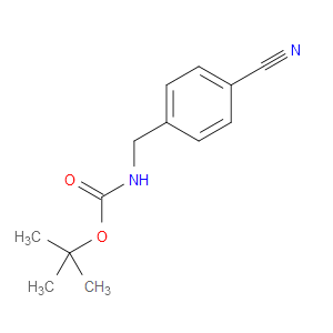 TERT-BUTYL 4-CYANOBENZYLCARBAMATE - Click Image to Close