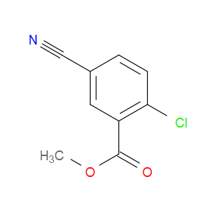 METHYL 2-CHLORO-5-CYANOBENZOATE