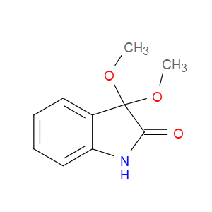 3,3-DIMETHOXYINDOLIN-2-ONE - Click Image to Close
