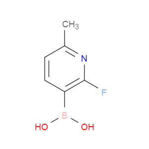 2-FLUORO-6-METHYLPYRIDINE-3-BORONIC ACID - Click Image to Close
