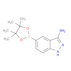 5-(4,4,5,5-TETRAMETHYL-1,3,2-DIOXABOROLAN-2-YL)-1H-INDAZOL-3-AMINE