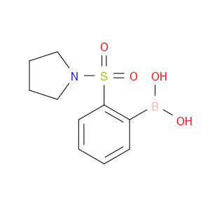 (2-(PYRROLIDIN-1-YLSULFONYL)PHENYL)BORONIC ACID - Click Image to Close