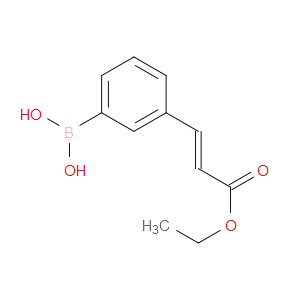 (E)-(3-(3-ETHOXY-3-OXOPROP-1-EN-1-YL)PHENYL)BORONIC ACID