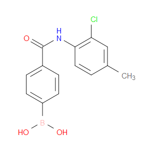 (4-((2-CHLORO-4-METHYLPHENYL)CARBAMOYL)PHENYL)BORONIC ACID