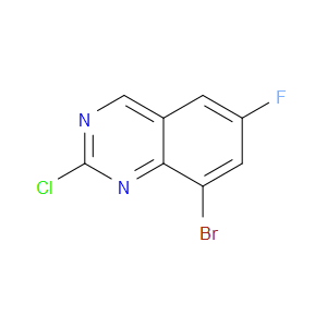 8-BROMO-2-CHLORO-6-FLUOROQUINAZOLINE
