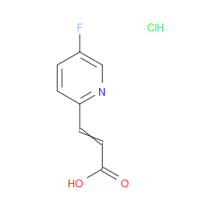 3-(5-FLUOROPYRIDIN-2-YL)ACRYLIC ACID HYDROCHLORIDE