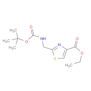 ETHYL 2-((TERT-BUTOXYCARBONYLAMINO)METHYL)THIAZOLE-4-CARBOXYLATE - Click Image to Close