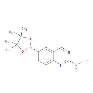 N-METHYL-6-(4,4,5,5-TETRAMETHYL-1,3,2-DIOXABOROLAN-2-YL)QUINAZOLIN-2-AMINE - Click Image to Close