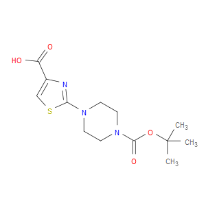 2-(4-(TERT-BUTOXYCARBONYL)PIPERAZIN-1-YL)THIAZOLE-4-CARBOXYLIC ACID