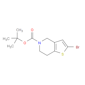 TERT-BUTYL 2-BROMO-6,7-DIHYDROTHIENO[3,2-C]PYRIDINE-5(4H)-CARBOXYLATE
