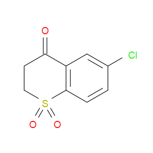 6-CHLORO-2,3-DIHYDRO-4H-THIOCHROMEN-4-ONE 1,1-DIOXIDE