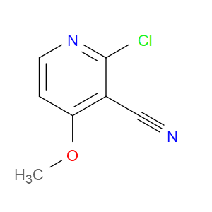 2-CHLORO-4-METHOXYNICOTINONITRILE - Click Image to Close