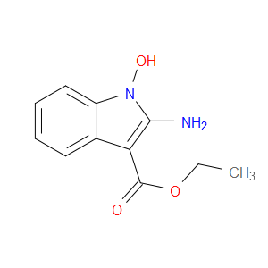 ETHYL 2-AMINO-1-HYDROXY-1H-INDOLE-3-CARBOXYLATE