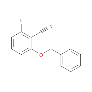 2-BENZYLOXY-6-FLUOROBENZONITRILE